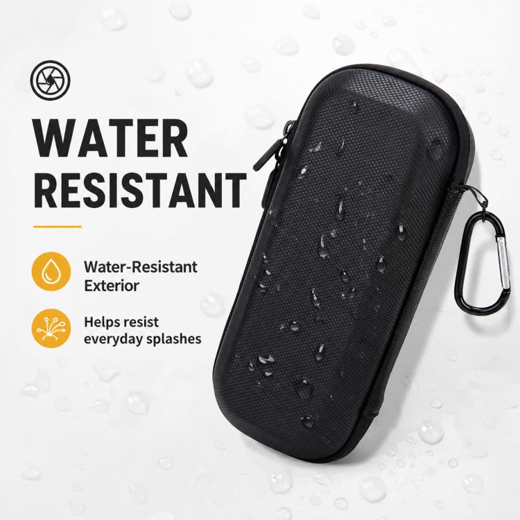 For Insta360 Luna Ultra Portable Carrying Case Hard EVA Travel Storage Bag with Carabiner(Grey) - Image 6
