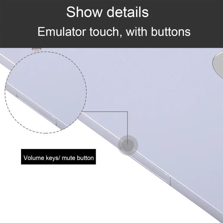 For iPad mini  2024 Black Screen Non-Working Fake Dummy Display Model (Purple) - Image 5
