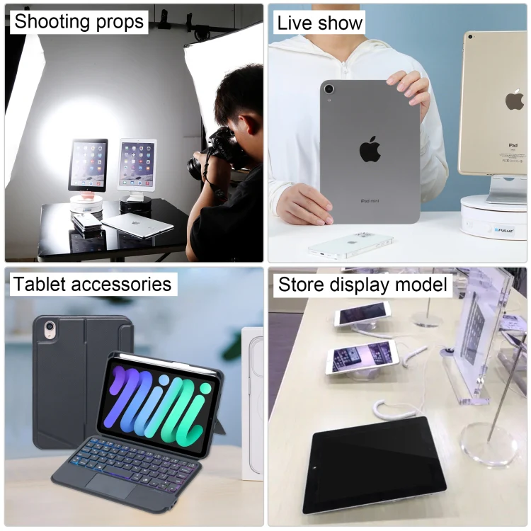 For iPad mini  2024 Black Screen Non-Working Fake Dummy Display Model (Purple) - Image 7