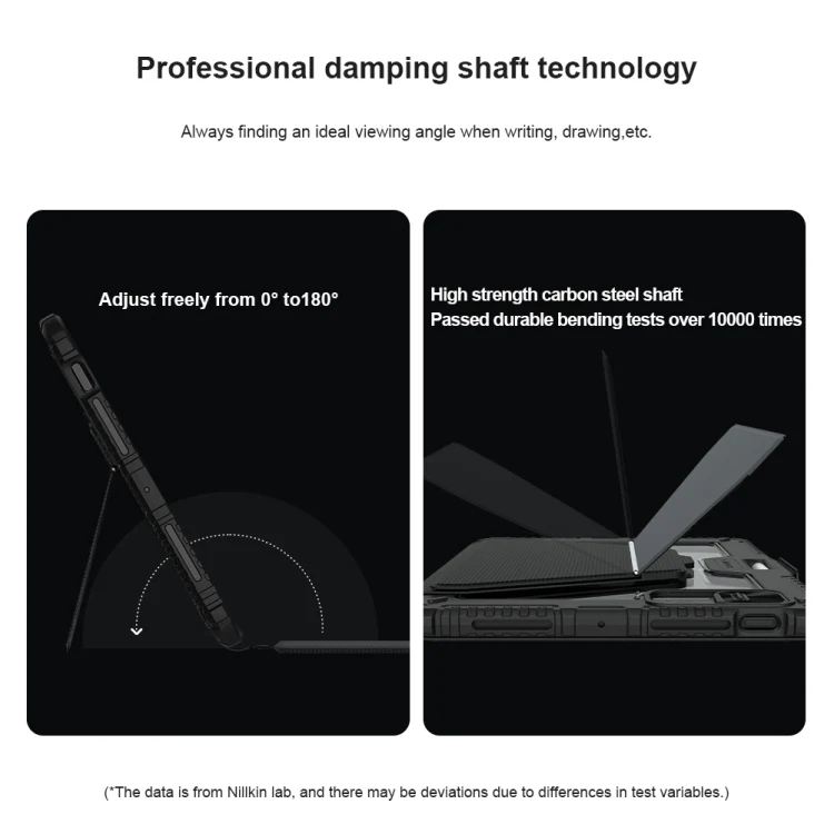 For iPad Pro 11 2024 Nillkin Backlit Version Bumper Link Keyboard Case - Image 3