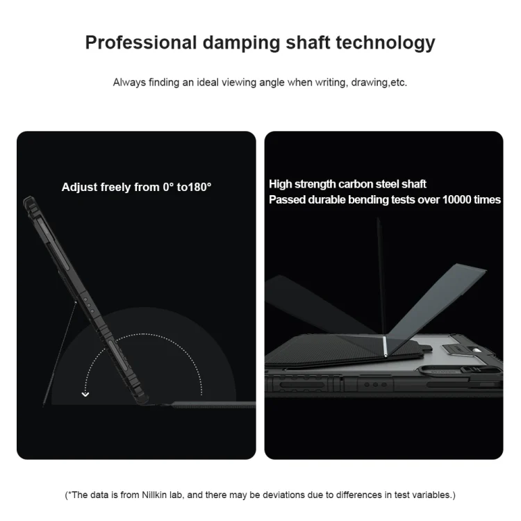 For iPad Pro 13 2024 Nillkin Backlit Version Bumper Link Keyboard Case - Image 3