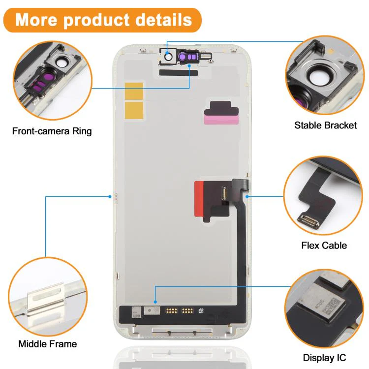 For iPhone 16 Pro Max HXL FOG OLED Screen - Image 3