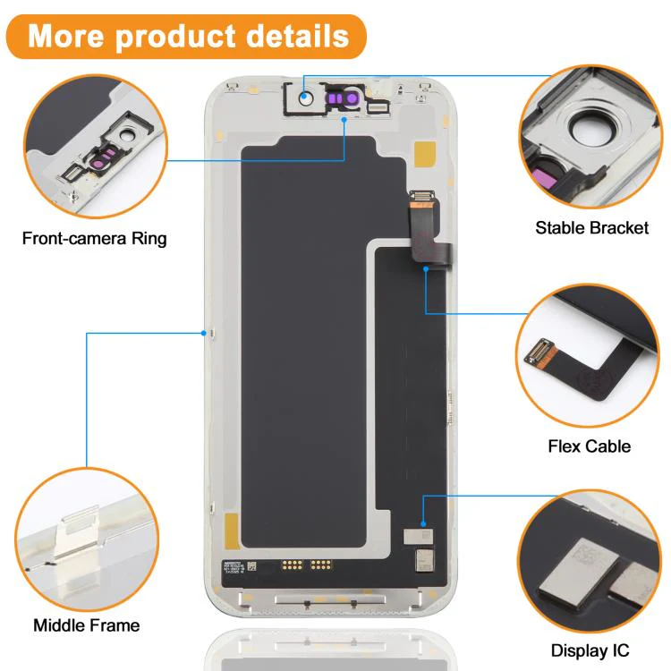For iPhone 17 Pro Max HXL FOG OLED Screen - Image 3