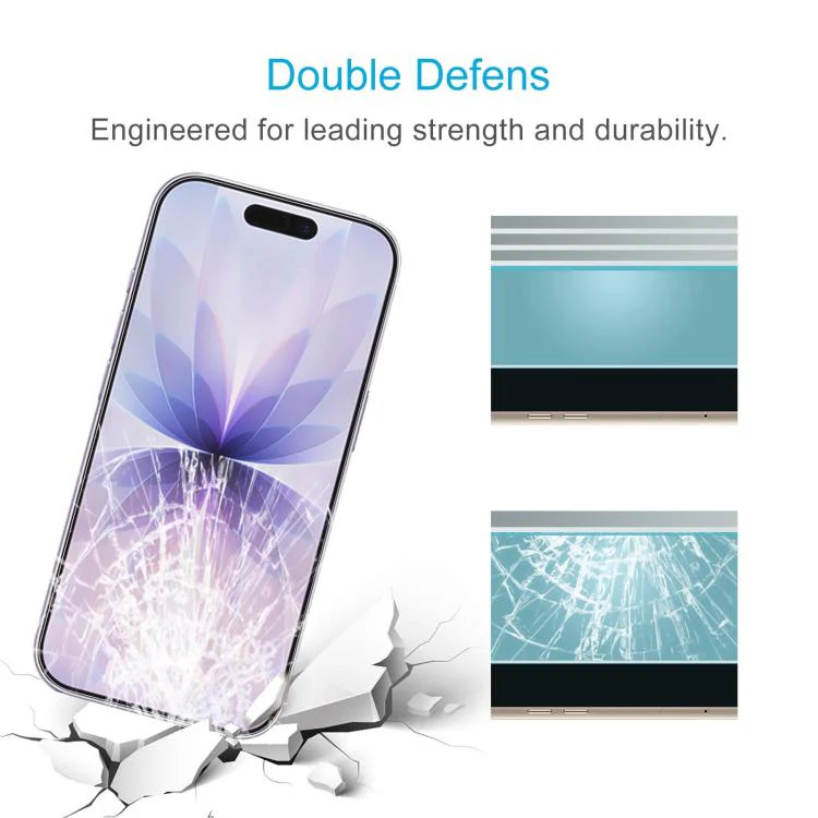 For iPhone 18 10pcs 0.18mm High Aluminum Tempered Glass Film - Image 5