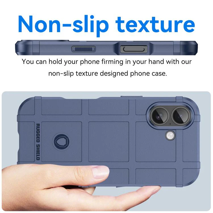 For iPhone 18 Full Coverage Shockproof TPU Phone Case(Blue) - Image 4