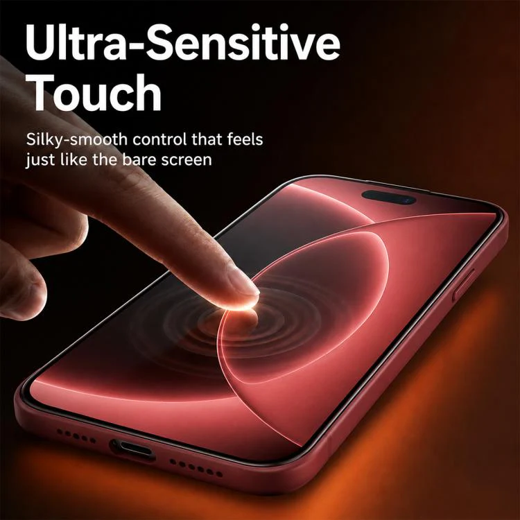 For iPhone 18 Pro 25pcs High Aluminum 380 Glue Silk Screen Printed Tempered Glass Film - Image 8