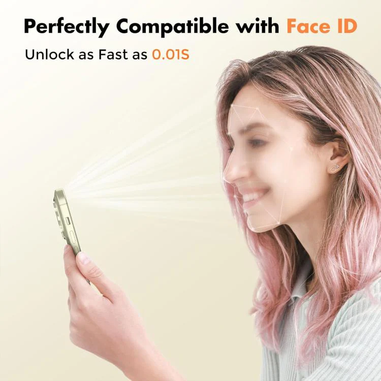 For iPhone 18 Pro Kalebol 10pcs High-Aluminum Semi-Screen Anti-Fingerprint HD Tempered Glass Film - Image 3