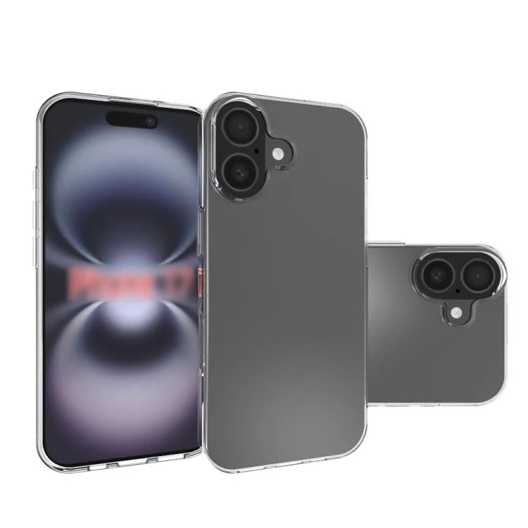 For iPhone 18 Waterproof Texture TPU Phone Case(Transparent) - Image 2