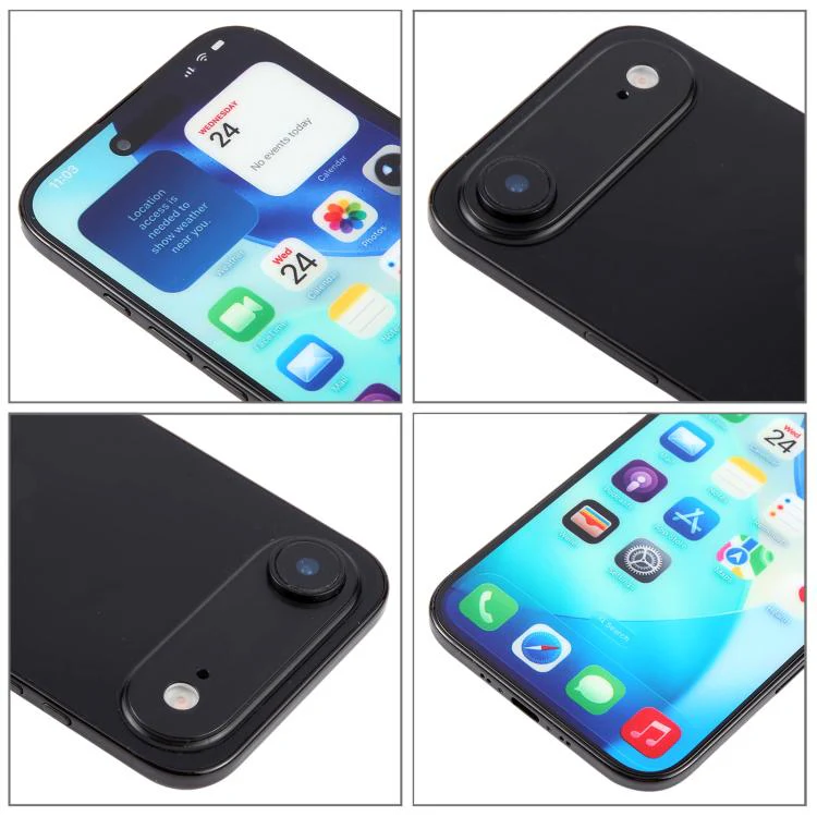 For iPhone Air Color Screen Non-Working Fake Dummy Display Model (Black) - Image 4