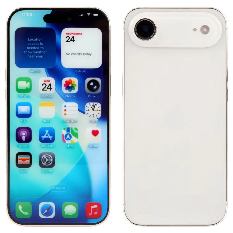 For iPhone Air Color Screen Non-Working Fake Dummy Display Model (Gold) - Image 2