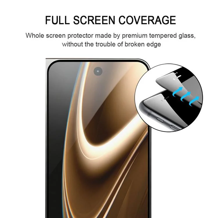 For iPhone Fold Full Glue Screen Tempered Glass Film - Image 3
