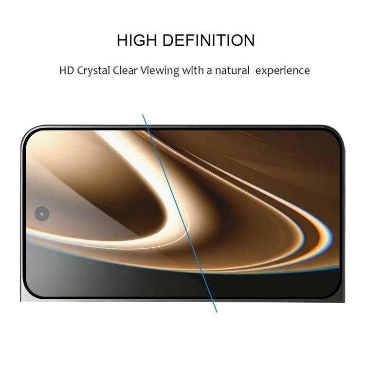 For iPhone Fold Full Glue Screen Tempered Glass Film - Image 4