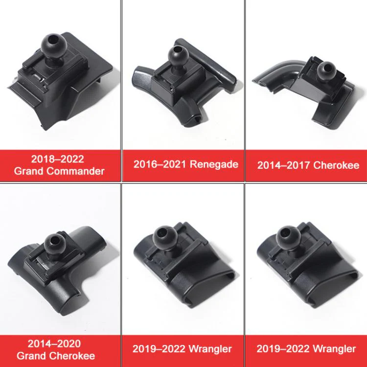 For Jeep Compass 2021 Car Air Vent Metal Gravity Phone Holder Mount(Black) - Image 7