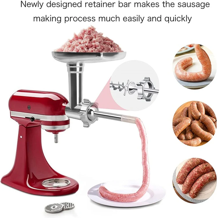 For KitchenAid Home Meat Grinders Making Accessories Tool Set(KA Meat Grinder Pass) - Image 5