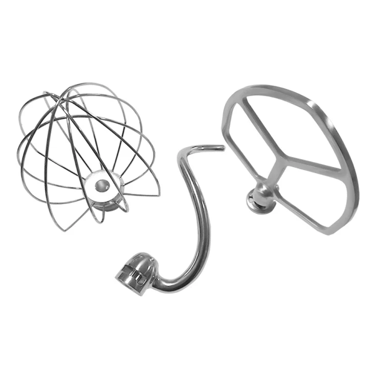 For KitchenAid Stand Mixer 6QT Mixer Head Stainless Steel Accessories - Image 3