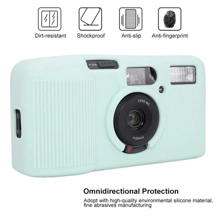 For Kodak Snapic A1 Soft Silicone Camera Protective Case(Mint Green) - Image 4