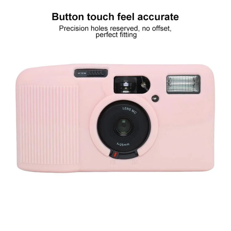 For Kodak Snapic A1 Soft Silicone Camera Protective Case(Sweet Smoke Pink) - Image 5