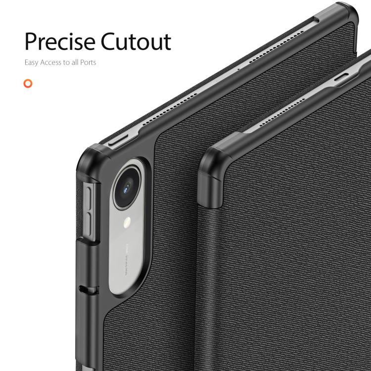 For Lenovo Idea Tab Pro Gen 2 13 inch DUX DUCIS Domo Series Magnetic Flip Leather Tablet Case(Black) - Image 5