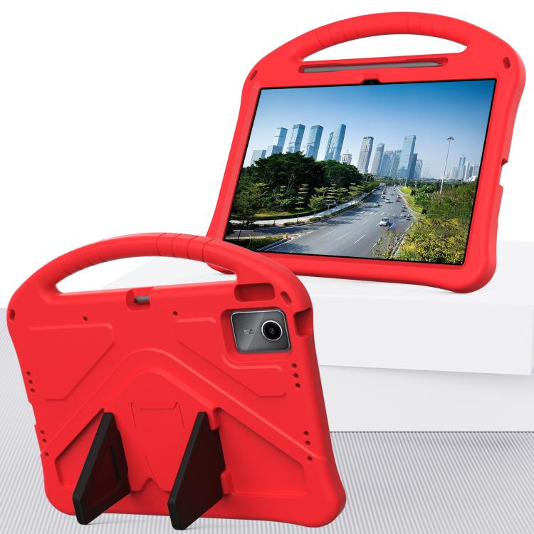 For Lenovo Tab K12 / ldea Tab Plus 12.1 2025 EVA Shockproof Tablet Case with Holder(Red) - Image 6