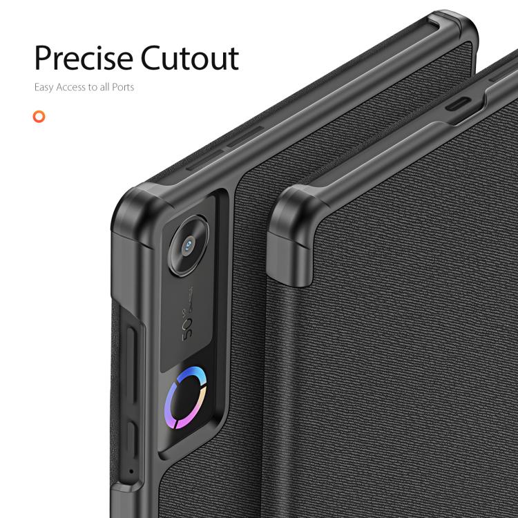 For Lenovo Legion Tab / Y700 Gen 5 DUX DUCIS Domo Series Magnetic Flip Leather Tablet Case(Black) - Image 5