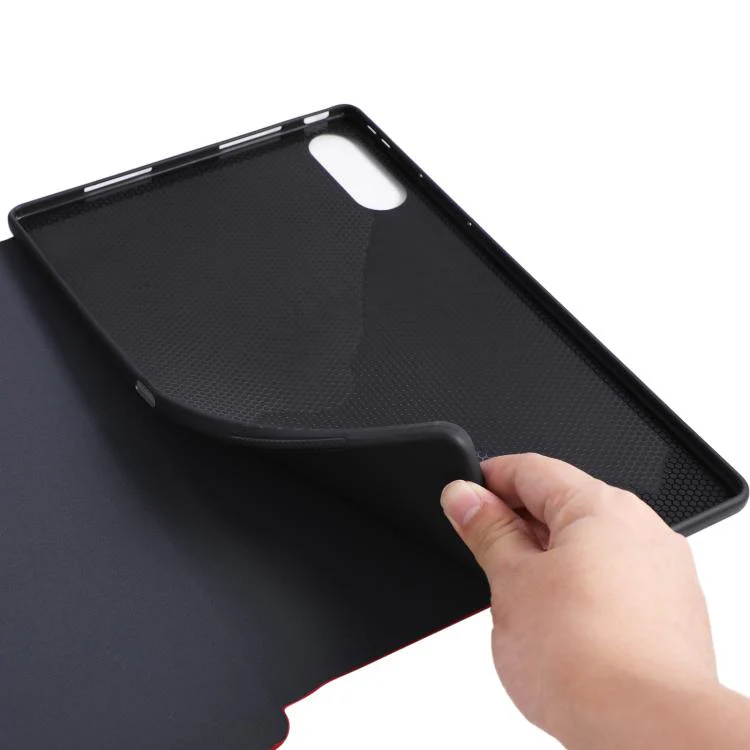 For Lenovo Xiaoxin Pro 13 2026 / Pro GT Simple Crazy Horse Leather Tablet Case(Brown) - Image 7