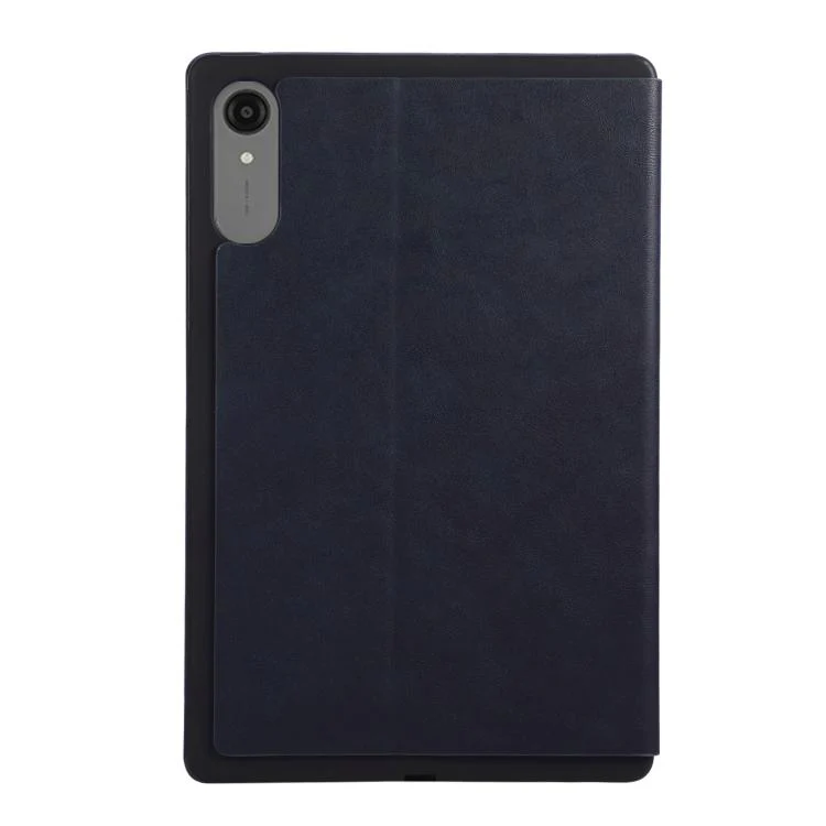 For Lenovo Xiaoxin Pro 13 2026 / Pro GT Simple Crazy Horse Leather Tablet Case(Dark Blue) - Image 3