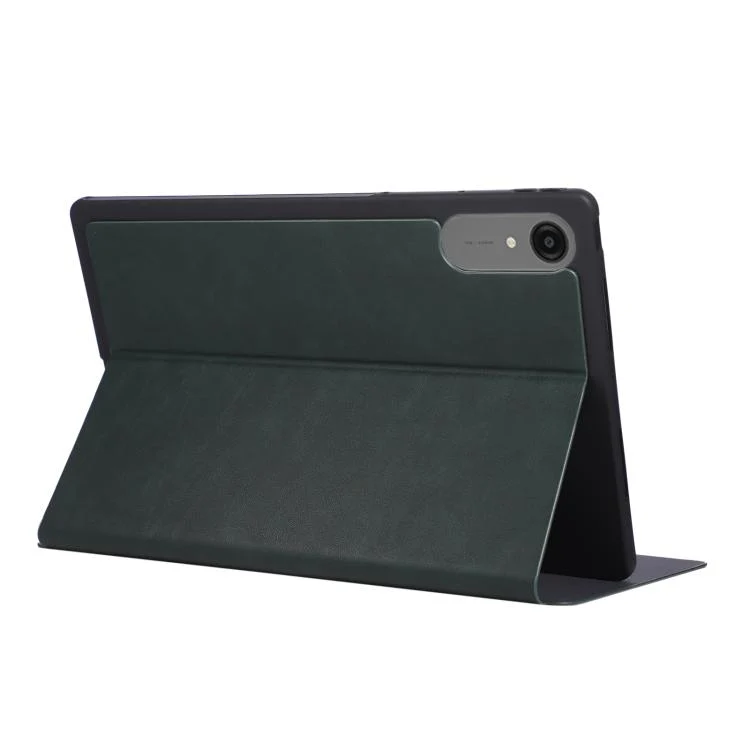 For Lenovo Xiaoxin Pro 13 2026 / Pro GT Simple Crazy Horse Leather Tablet Case(Green) - Image 6