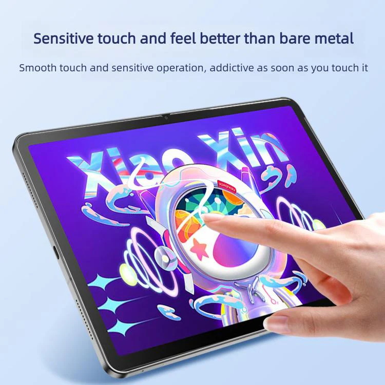 For Lenovo YOGA Pad Pro Al 12.7 Easy Install Box Dust-Free HD Curved Edge Anti-Fingerprint Tempered Glass Tablet Film - Image 2