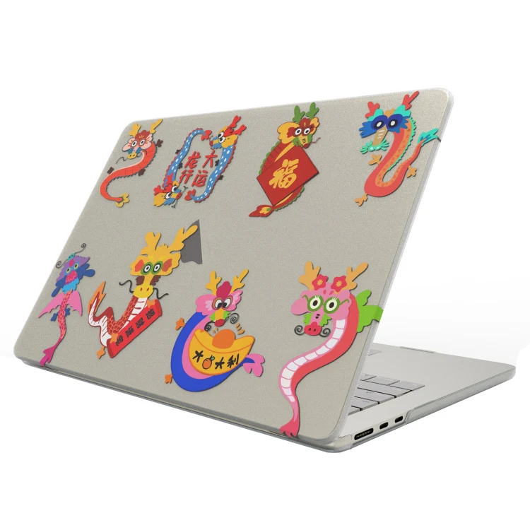 For MacBook Air 13.3 A1932 / A2179 / A2337 UV Printed Pattern Laptop Frosted Protective Case(DDC-1677)