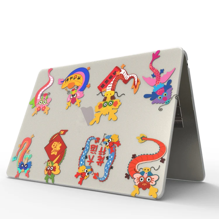 For MacBook Air 13.3 A1932 / A2179 / A2337 UV Printed Pattern Laptop Frosted Protective Case(DDC-1677) - Image 4