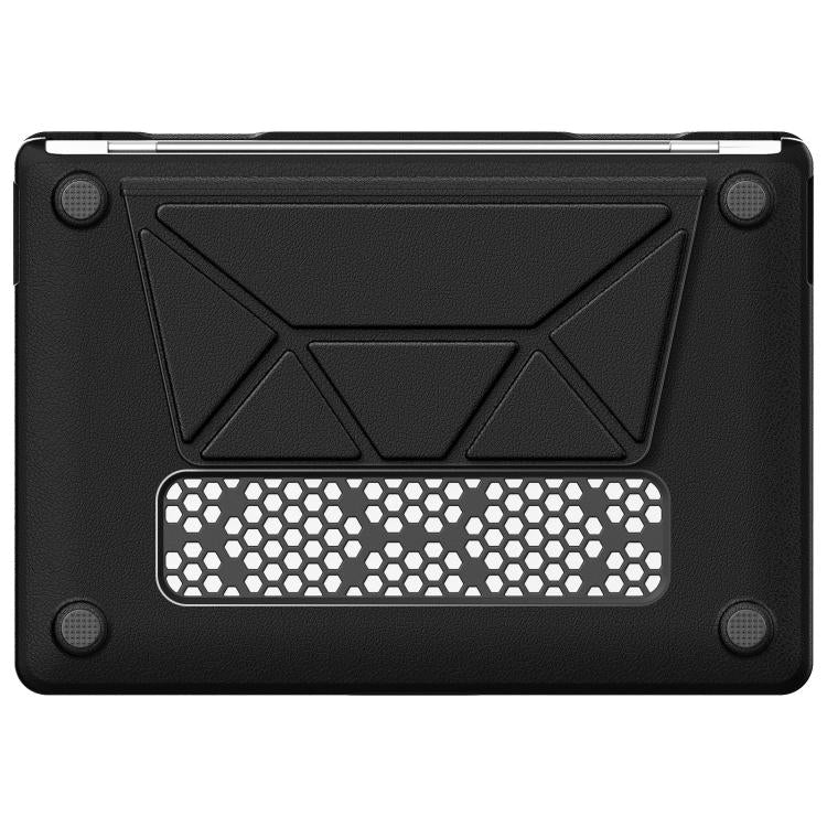 For MacBook Air 13.3 inch A2337 Business Pro Magnetic Holder Laptop Protective Case(Black) - Image 3