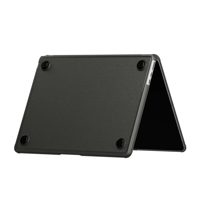 For MacBook Air 13.6 inch A2681 2022 Crystalline Matte Texture PC Edge Laptop Protective Case(Black) - Image 5