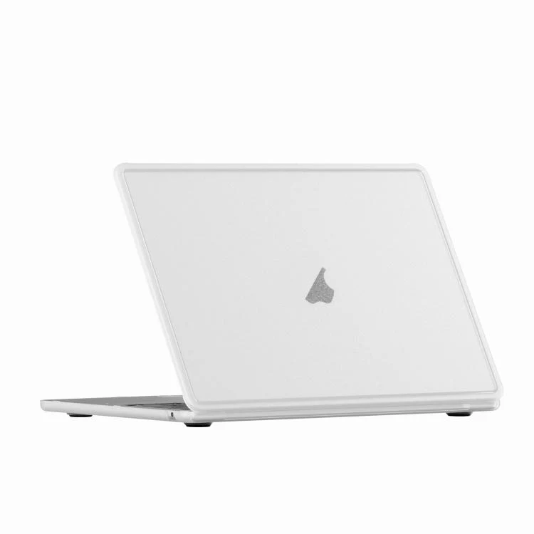 For MacBook Air 13.6 inch A2681 2022 Crystalline Matte Texture PC Edge Laptop Protective Case(White) - Image 3