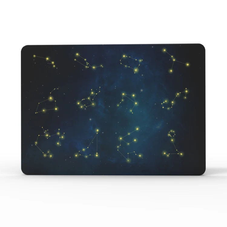 For MacBook Air 15 M2 A2941 / M3 A3114 UV Printed Pattern Laptop Frosted Protective Case(DDC-112) - Image 2