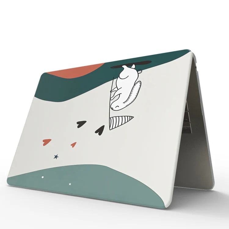 For MacBook Air 15 M2 A2941 / M3 A3114 UV Printed Pattern Laptop Frosted Protective Case(DDC-114) - Image 4