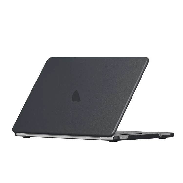 For MacBook Neo 13 inch 2026 A18 Pro A3404 Crystalline Matte Hardshell Laptop Protective Case(Black)