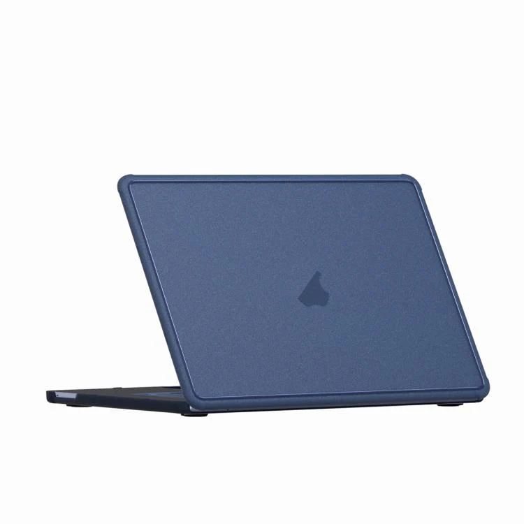 For MacBook Neo 13 inch 2026 A18 Pro A3404 Crystalline Matte Texture PC Edge Laptop Protective Case(Indigo) - Image 3