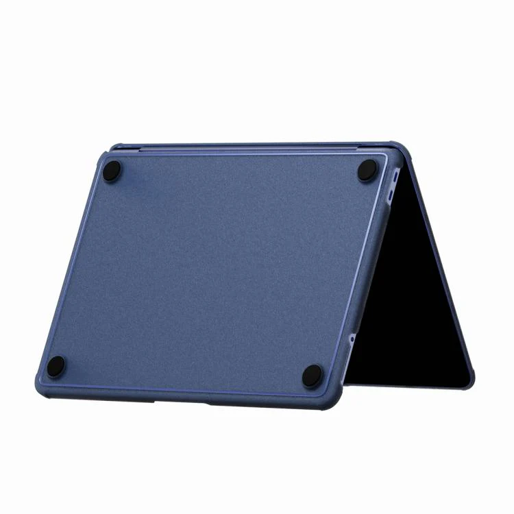 For MacBook Neo 13 inch 2026 A18 Pro A3404 Crystalline Matte Texture PC Edge Laptop Protective Case(Indigo) - Image 5
