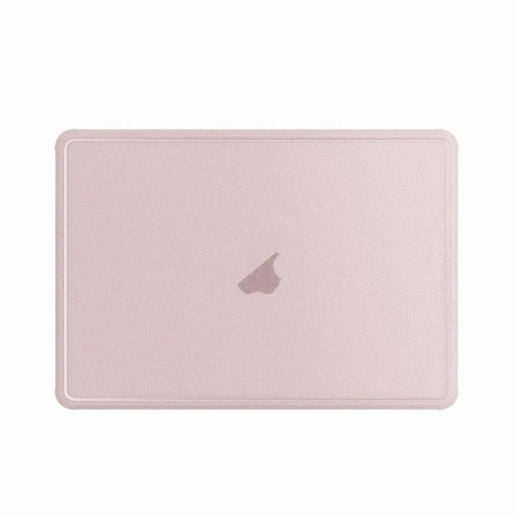 For MacBook Neo 13 inch 2026 A18 Pro A3404 Crystalline Matte Texture PC Edge Laptop Protective Case(Pink) - Image 2