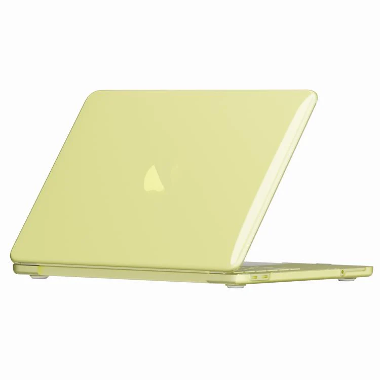 For MacBook Neo 13 inch 2026 A18 Pro A3404 Shockproof Crystal Laptop Protective Case(Yellow)