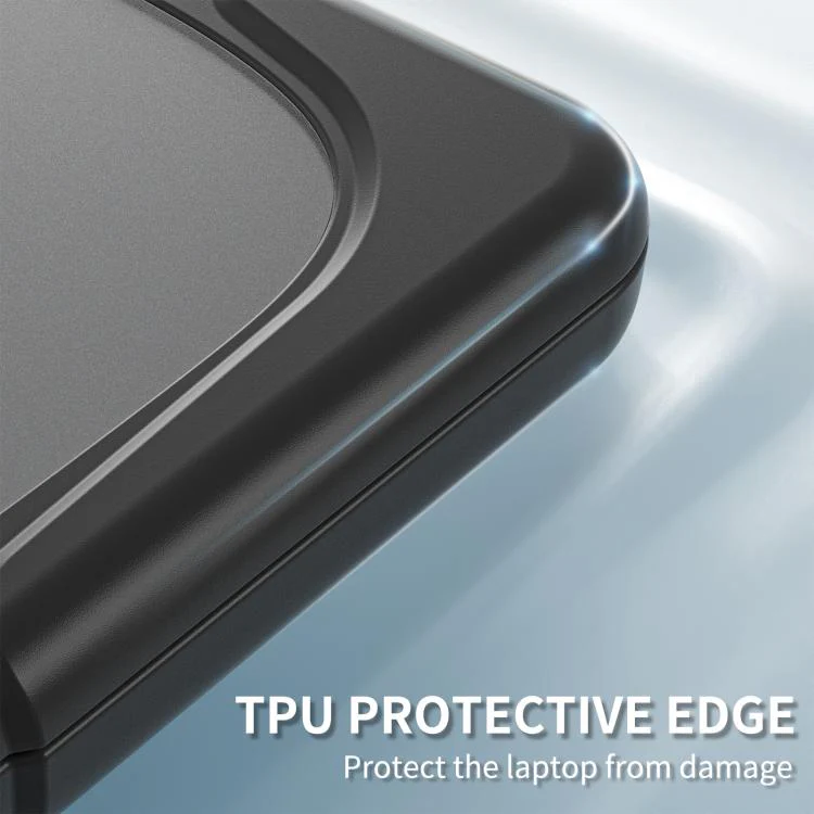 For MacBook Neo 13 inch 2026 A3404 Two-color Shockproof TPU Hybrid PC Laptop Protective Case(Black) - Image 10