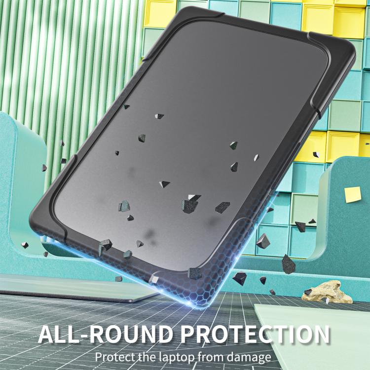 For MacBook Neo 13 inch 2026 A3404 Two-color Shockproof TPU Hybrid PC Laptop Protective Case(Black) - Image 3