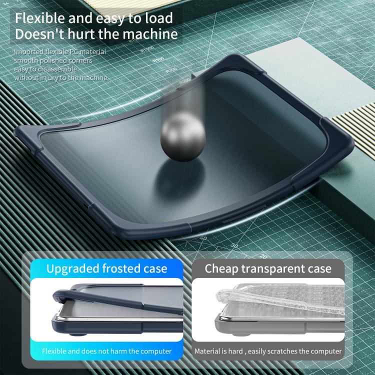 For MacBook Neo 13 inch 2026 A3404 Two-color Shockproof TPU Hybrid PC Laptop Protective Case(Blue) - Image 6