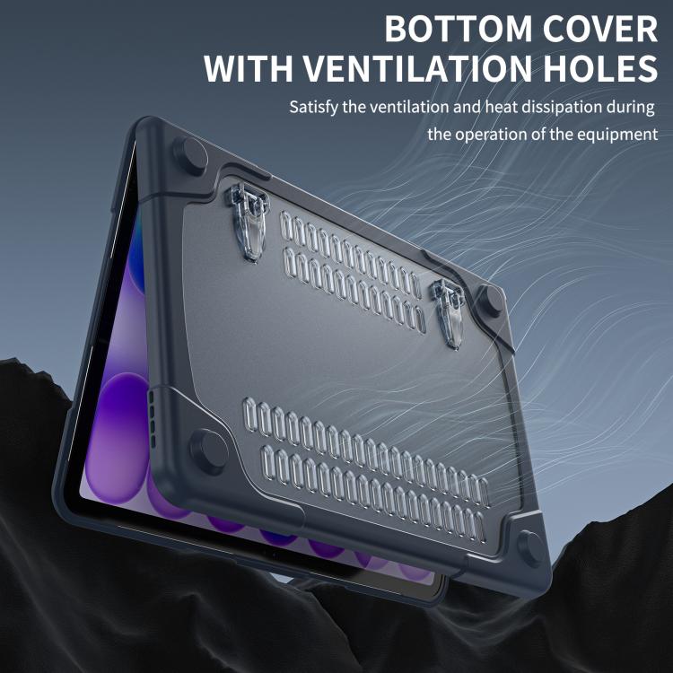 For MacBook Neo 13 inch 2026 A3404 Two-color Shockproof TPU Hybrid PC Laptop Protective Case(Blue) - Image 7
