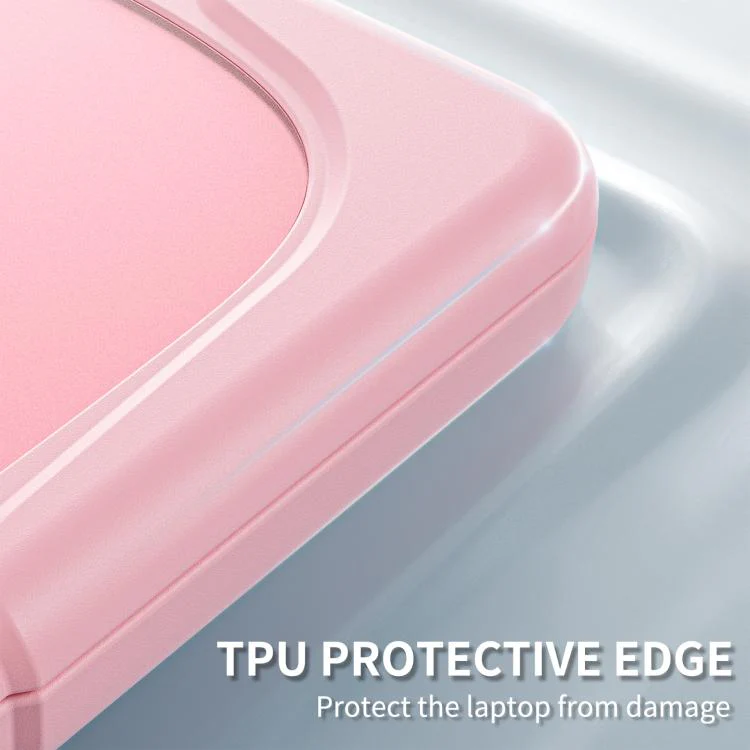 For MacBook Neo 13 inch 2026 A3404 Two-color Shockproof TPU Hybrid PC Laptop Protective Case(Pink) - Image 10