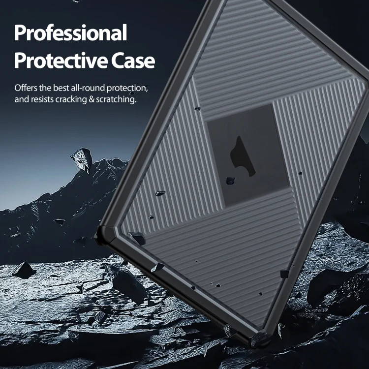 For MacBook Pro 13.3 2016-2021 DUX DUCIS LCGH Laptop Frosted Protective Case(Black) - Image 3