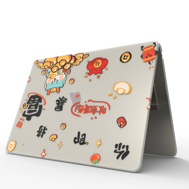 For MacBook Pro 13.3 A2338/A2251/A2289/A2159 UV Printed Pattern Laptop Frosted Protective Case(DDC-1689) - Image 4