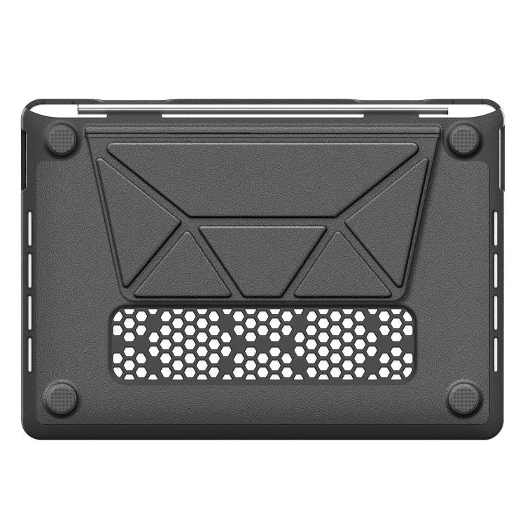 For MacBook Pro 13.3 inch A2289 / A2251 Business Pro Magnetic Holder Laptop Protective Case(Grey) - Image 3