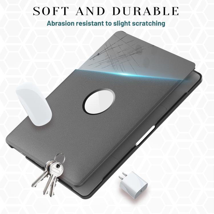 For MacBook Pro 13.3 inch A2289 / A2251 Business Pro Magnetic Holder Laptop Protective Case(Grey) - Image 5