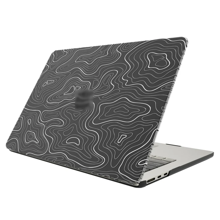 For MacBook Pro 15.4 A1286 UV Printed Pattern Laptop Frosted Protective Case(DDC-1680)